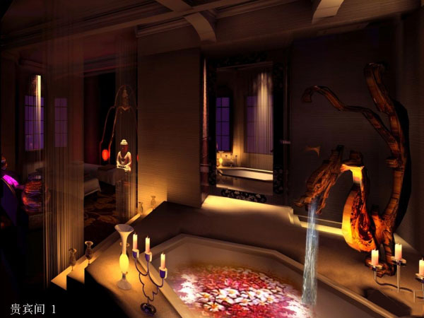 上海外灘桃源鄉(xiāng)SPA康體中心設計案例