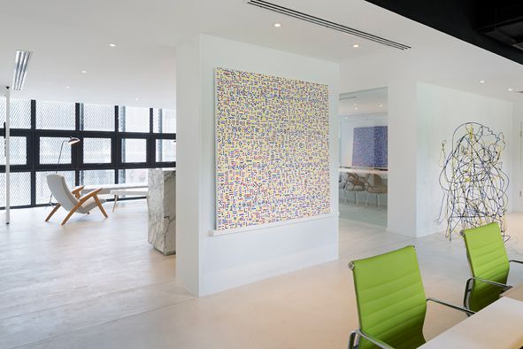 簡約現(xiàn)代辦公室裝修設(shè)計案例