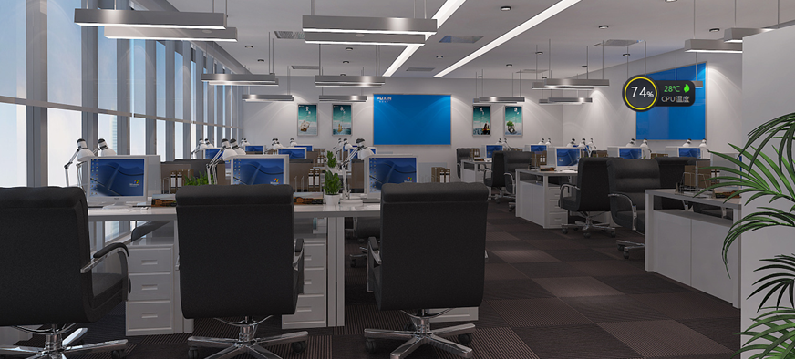 普信資產(chǎn)辦公室裝修設(shè)計(jì)案例