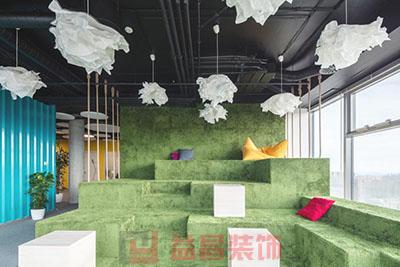 互聯(lián)網(wǎng)辦公室裝修圖