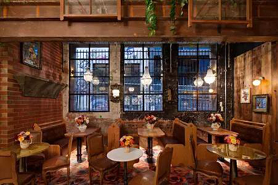 復古風格餐廳裝修效果圖