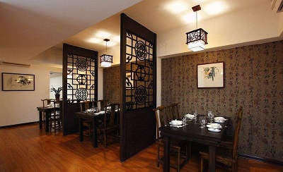 中式屏風隔離設計