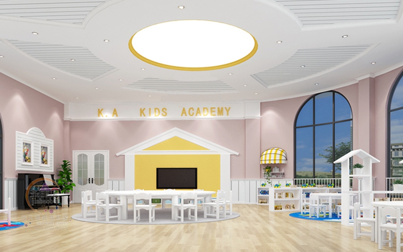 南昌2200㎡幼兒園設(shè)計(jì)裝修