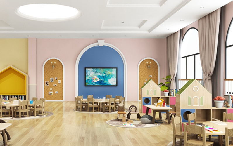 南昌2200㎡幼兒園設(shè)計(jì)裝修