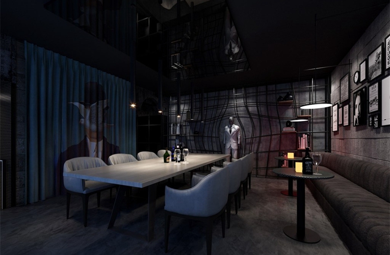 2200㎡私人會所裝修設計